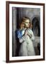 Her First Sermon-William Holman Hunt-Framed Premium Giclee Print