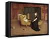 Her Idol, C.1868-70-William Quiller Orchardson-Framed Stretched Canvas