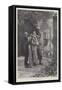 Her Last Glimpse of Home-Alfred Sheldon-Williams-Framed Stretched Canvas