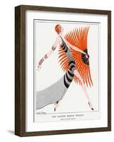 Her Latest Dance Frock?' by Gordon Conway-null-Framed Art Print