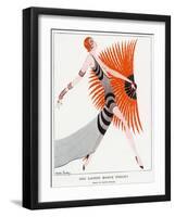 Her Latest Dance Frock?' by Gordon Conway-null-Framed Art Print