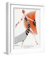 Her Latest Dance Frock?' by Gordon Conway-null-Framed Art Print