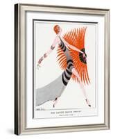 Her Latest Dance Frock?' by Gordon Conway-null-Framed Art Print