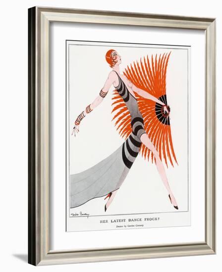 Her Latest Dance Frock?' by Gordon Conway-null-Framed Art Print