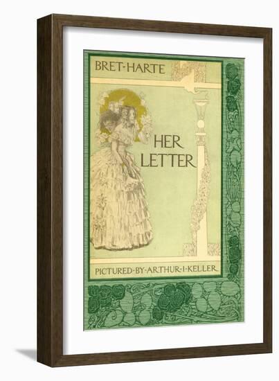 Her Letter-Arthur Keller-Framed Art Print