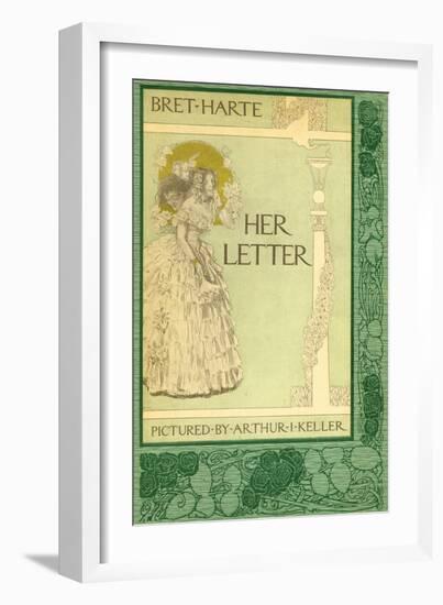 Her Letter-Arthur Keller-Framed Art Print