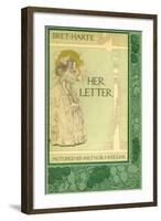 Her Letter-Arthur Keller-Framed Art Print