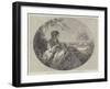 Her Majesty and the Infant Prince Arthur-Franz Xaver Winterhalter-Framed Giclee Print