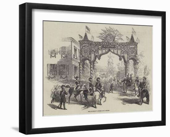 Her Majesty at Coburg-null-Framed Giclee Print