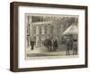 Her Majesty Distributing the Egyptian War Medals to Officers and Men of the Expeditionary Force-null-Framed Giclee Print