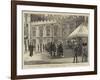 Her Majesty Distributing the Egyptian War Medals to Officers and Men of the Expeditionary Force-null-Framed Giclee Print