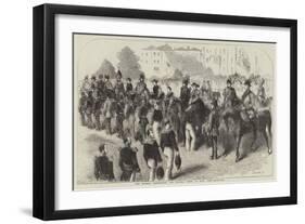 Her Majesty Distributing the Victoria Cross, in Hyde Park-null-Framed Giclee Print