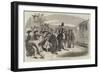 Her Majesty, En Route for Scotland, at Dunbar Station-null-Framed Giclee Print