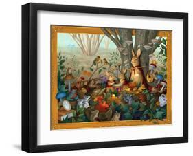 Her Majesty in The Afternoon-Gina Matarazzo-Framed Art Print