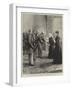 Her Majesty in the South of France, Reception of the French Crimean Veterans by the Queen-Godefroy Durand-Framed Giclee Print