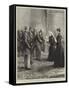 Her Majesty in the South of France, Reception of the French Crimean Veterans by the Queen-Godefroy Durand-Framed Stretched Canvas
