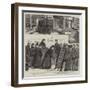 Her Majesty Inspecting the Queen Victoria-null-Framed Giclee Print