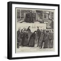 Her Majesty Inspecting the Queen Victoria-null-Framed Giclee Print