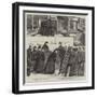 Her Majesty Inspecting the Queen Victoria-null-Framed Giclee Print