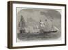 Her Majesty Leaving Cherbourg-Edwin Weedon-Framed Giclee Print