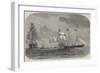 Her Majesty Leaving Cherbourg-Edwin Weedon-Framed Giclee Print