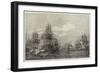 Her Majesty Proceeding to The Duke of Wellington Flag-Ship-John Wilson Carmichael-Framed Giclee Print