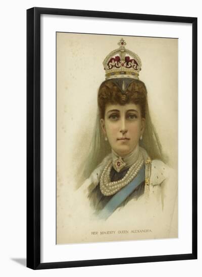 Her Majesty Queen Alexandra-null-Framed Giclee Print