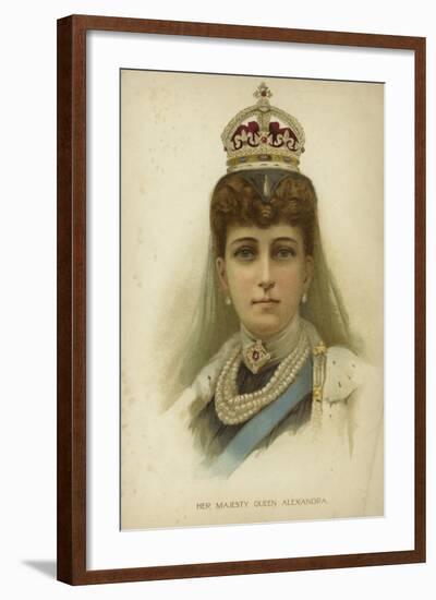 Her Majesty Queen Alexandra-null-Framed Giclee Print