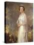 Her Majesty Queen Elizabeth II-R. Macarron-Stretched Canvas