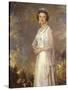 Her Majesty Queen Elizabeth II-R. Macarron-Stretched Canvas