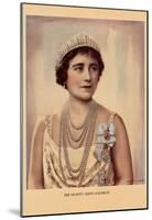 Her Majesty Queen Elizabeth (Queen Mum) Art Print Poster-null-Mounted Poster