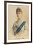 Her Majesty Queen Mary, 1913-John Lavery-Framed Giclee Print