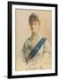 Her Majesty Queen Mary, 1913-John Lavery-Framed Giclee Print