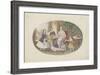 Her Majesty Queen Victoria and Family, c.1851-English School-Framed Giclee Print