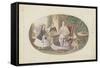 Her Majesty Queen Victoria and Family, c.1851-English School-Framed Stretched Canvas