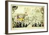 Her Majesty Queen Victoria 's First Entry into Brighton Oct. 4th 1837, 1837-George Cruikshank-Framed Giclee Print