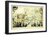 Her Majesty Queen Victoria 's First Entry into Brighton Oct. 4th 1837, 1837-George Cruikshank-Framed Giclee Print