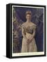 Her Majesty Queen Wilhelmina of the Netherlands-Frederic De Haenen-Framed Stretched Canvas