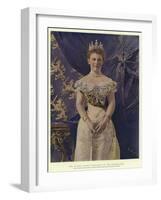 Her Majesty Queen Wilhelmina of the Netherlands-Frederic De Haenen-Framed Giclee Print