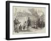 Her Majesty Receiving the Keys, at Portsmouth-null-Framed Giclee Print