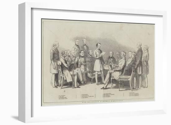 Her Majesty's Cabinet Ministers-null-Framed Giclee Print