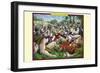 Her Majesty's Canine Brigade-Richard Kelly-Framed Art Print