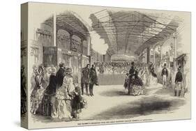Her Majesty's Departure from the Great Northern Railway Terminus, at King'S-Cross-null-Stretched Canvas