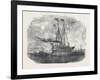 Her Majesty's Departure, the Royal Yacht Leaving Boulogne Harbour-null-Framed Giclee Print