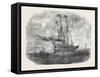 Her Majesty's Departure, the Royal Yacht Leaving Boulogne Harbour-null-Framed Stretched Canvas