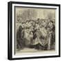 Her Majesty's Drawingroom at Buckingham Palace-null-Framed Giclee Print