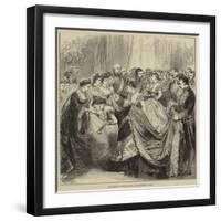 Her Majesty's Drawingroom at Buckingham Palace-null-Framed Giclee Print