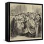 Her Majesty's Drawingroom at Buckingham Palace-null-Framed Stretched Canvas