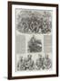 Her Majesty's Inspection of the Wounded Troops at Chatham-null-Framed Giclee Print