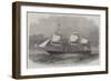 Her Majesty's Iron-Clad Steam-Frigate Warrior, 40 Guns-Edwin Weedon-Framed Giclee Print